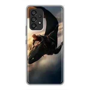 Чехол дракон Беззубик для Samsung Galaxy A53 (5G) (Полет Беззубика)