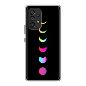 Чохол (ТПУ) з планетами на Samsung Galaxy A53 (5G) (Повнолуння)