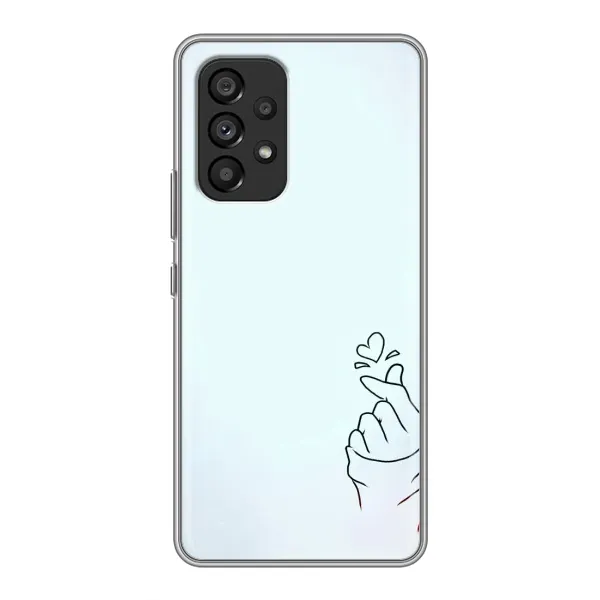 Чехол с рисунком «Сердце на голубом» для Samsung Galaxy A53 (5G) Чехол с рисунком «Сердце на голубом» для Samsung Galaxy A53 (5G)