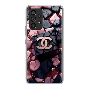 Чохол (Dior, Prada, YSL, Chanel) для Samsung Galaxy A53 (5G) (Шанель)