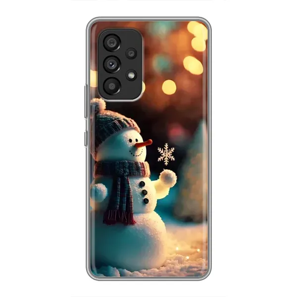 Чехол с рисунком «Снеговик праздничный» для Samsung Galaxy A53 (5G) Чехол с рисунком «Снеговик праздничный» для Samsung Galaxy A53 (5G)