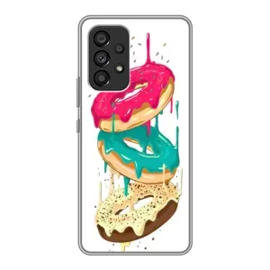 Чохол з зображенням смачної їжі для Samsung Galaxy A53 (5G) (Соковиті пончики)
