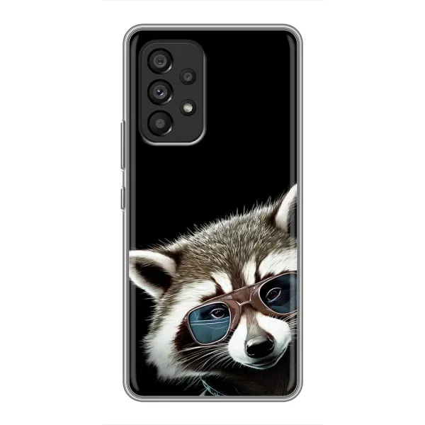 Чохол з малюнком «Стильний Єнот» для Samsung Galaxy A53 (5G) Чохол з малюнком «Стильний Єнот» для Samsung Galaxy A53 (5G)