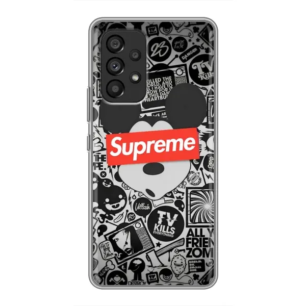 Чехол с рисунком «Supreme Маус» для Samsung Galaxy A53 (5G) Чехол с рисунком «Supreme Маус» для Samsung Galaxy A53 (5G)