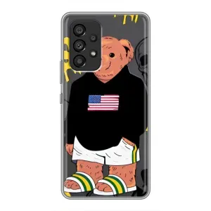 Чохли Мішка Тедді для Самсунг Галаксі А53 (5G) (Teddy USA)