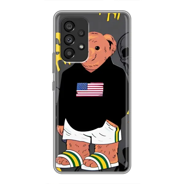 Чехол с рисунком «Teddy USA» для Samsung Galaxy A53 (5G) Чехол с рисунком «Teddy USA» для Samsung Galaxy A53 (5G)