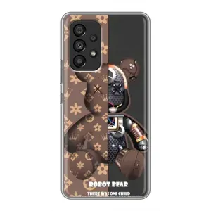 Силиконовый чехол для Samsung Galaxy A53 (5G) (Медмедь Луи Виттон)