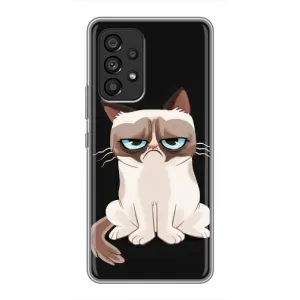 Чехол на тематику: Коты для Samsung Galaxy A53 (5G) (Взгляд кота)
