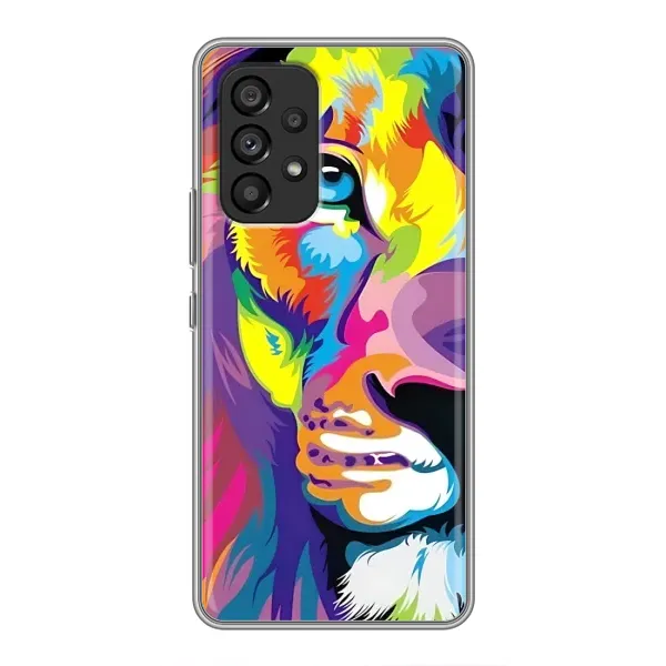 Чехол с рисунком «Яркий Лев» для Samsung Galaxy A53 (5G) Чехол с рисунком «Яркий Лев» для Samsung Galaxy A53 (5G)