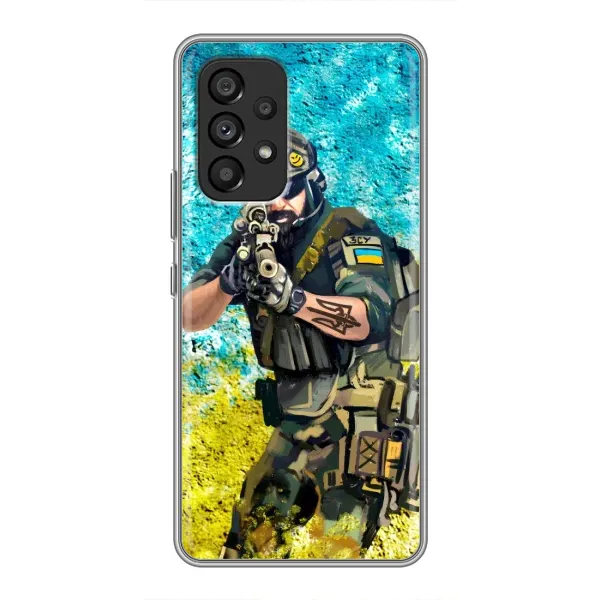 Чехол с рисунком «ЗСУ Воин» для Samsung Galaxy A53 (5G) Чехол с рисунком «ЗСУ Воин» для Samsung Galaxy A53 (5G)