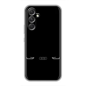 Силіконовий бампер з картинкою машини на Samsung Galaxy A54 (Сілует Audi)