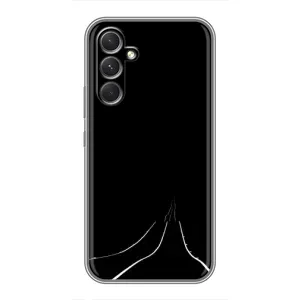 Чохол з картинками на чорному фоні для Samsung Galaxy A54 (Дорога)