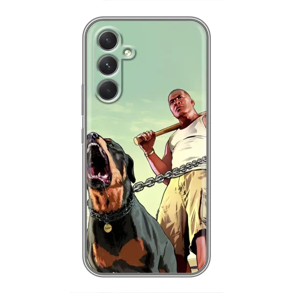 Чехол с рисунком «GTA» для Samsung Galaxy A54 Чехол с рисунком «GTA» для Samsung Galaxy A54