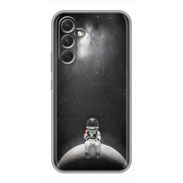 Чехол с рисунком «Космонавт романтик» для Samsung Galaxy A54