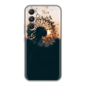Силіконовий Чохол з кульбабками на Samsung Galaxy A54 (Гарна кульбабка)