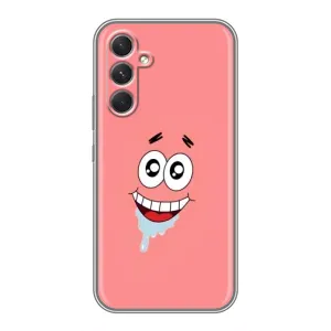 Чохли з Патріком на Samsung Galaxy A54 (Мордочка Патріка)