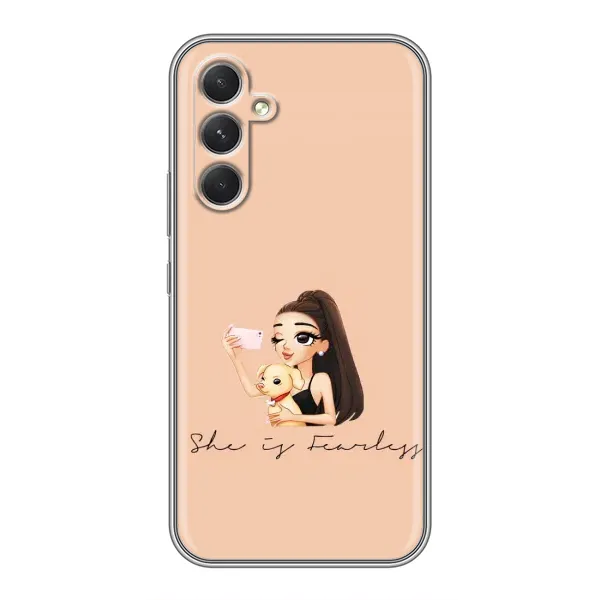 Чехол с рисунком «С собакой» для Samsung Galaxy A54 Чехол с рисунком «С собакой» для Samsung Galaxy A54