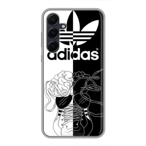 Чехол в стиле "Адидас" для Самсунг А55 (Adidas шнурки)