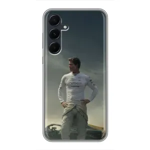 Чехол фильм Формула 1 для Samsung Galaxy A55 (Бред Питт)