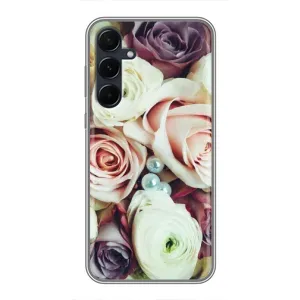 Чохли з принтом Троянд для Samsung Galaxy A55 (Букет Троянд)