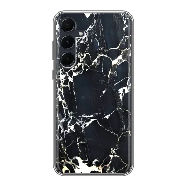 Чехол с рисунком «Чёрный мрамор» для Samsung Galaxy A55 Чехол с рисунком «Чёрный мрамор» для Samsung Galaxy A55