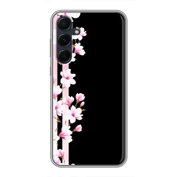 Чехол с рисунком «Цветочки» для Samsung Galaxy A55 Чехол с рисунком «Цветочки» для Samsung Galaxy A55