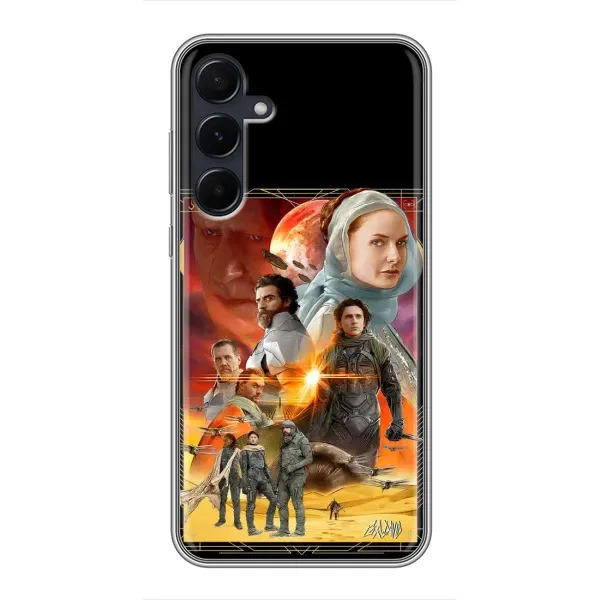 Чехол с рисунком «Д Ю Н А» для Samsung Galaxy A55