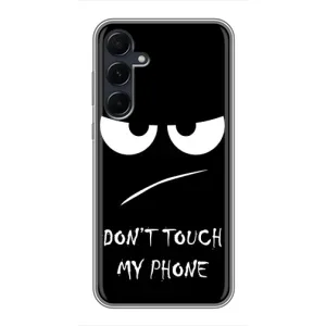 Чохол з прикольним текстом на Samsung Galaxy A55 (Dont)