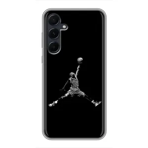 Силиконовый Чехол Nike Air Jordan на Самсунг А55 (Джордан)