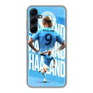 Чехлы с принтом для Samsung Galaxy A55 Футболист (Erling Haaland)