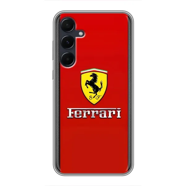 Чехол с рисунком «Ferrari Logo» для Samsung Galaxy A55 Чехол с рисунком «Ferrari Logo» для Samsung Galaxy A55