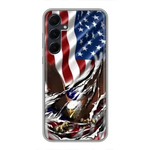 Чохол Прапор USA для Samsung Galaxy A55 (Прапор USA)