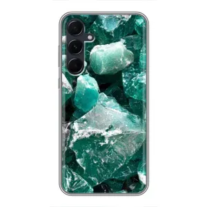 Чохол (Дорого-богато) на Samsung Galaxy A55 (Смарагд)