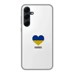 Чехлы силиконовые (Город Харьков) на Самсунг А55 (Kharkiv)