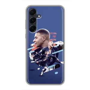 Чехол (TPU) с Футболистом на Samsung Galaxy A55 (Килиан)