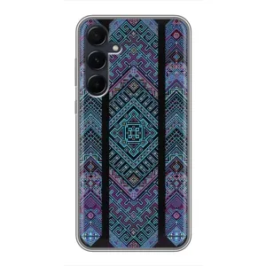 Силиконовый Чехол на Samsung Galaxy A55 (Крутой орнамент)