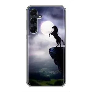 Чохли з зображенням різних тварин на Samsung Galaxy A55 (Кінь)
