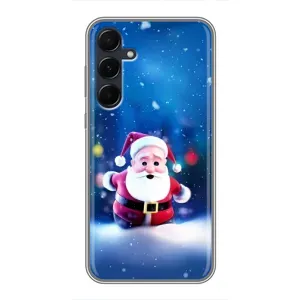 Чехлы на Новый Год Samsung Galaxy A55 (Маленький Дед Мороз)