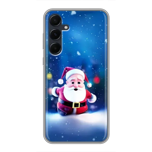 Чохол з малюнком «Маленький Дід Мороз» для Samsung Galaxy A55 Чохол з малюнком «Маленький Дід Мороз» для Samsung Galaxy A55