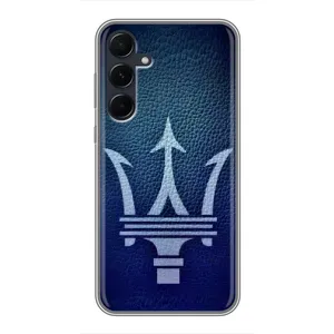 Чехлы с тематикой "Крутые машины" на Samsung Galaxy A55 (Лого Maserati)