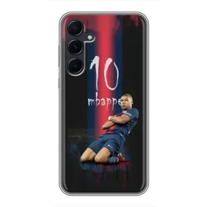 Чехол (TPU) с Футболистом на Samsung Galaxy A55 (MBAPPE 10)