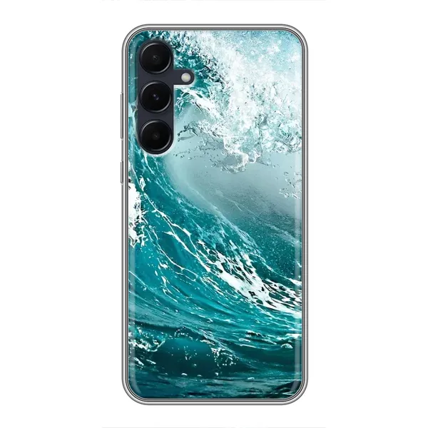 Чехол с рисунком «Морская волна» для Samsung Galaxy A55