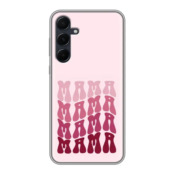 Чехол с рисунком «Надпись мама» для Samsung Galaxy A55 Чехол с рисунком «Надпись мама» для Samsung Galaxy A55