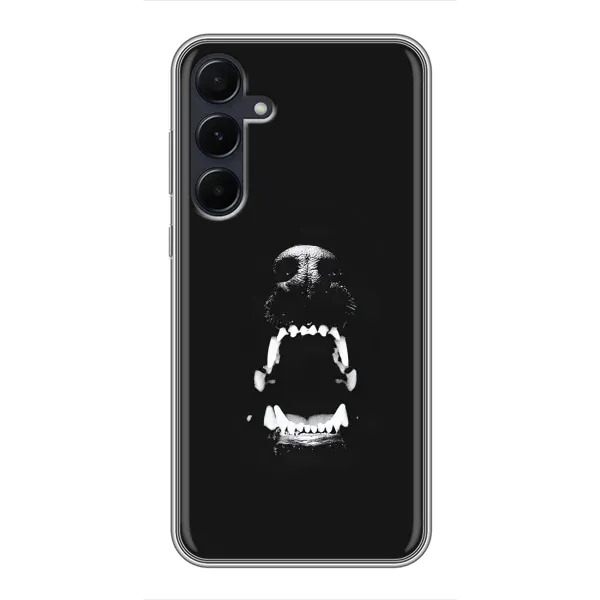 Чехол с рисунком «Пасть добермана» для Samsung Galaxy A55 Чехол с рисунком «Пасть добермана» для Samsung Galaxy A55