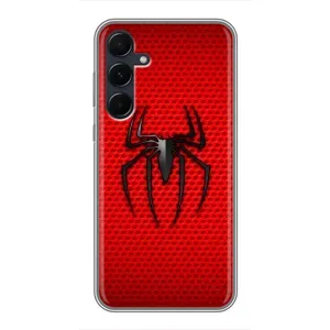 Чехол Супергерой Человека Паука на Samsung Galaxy A55 (Паук марвел)