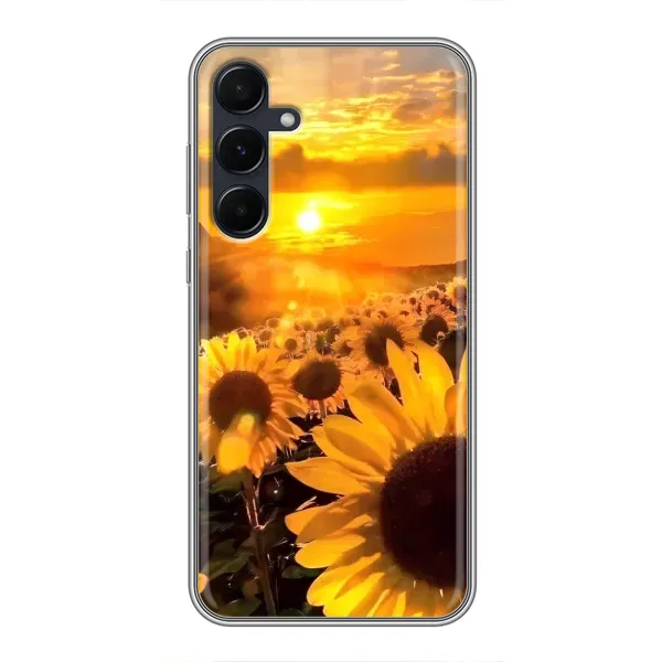 Чохол з малюнком «поле соняшників» для Samsung Galaxy A55