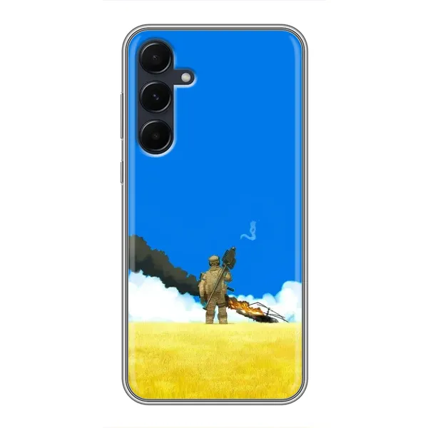 Чехол с рисунком «Попадание» для Samsung Galaxy A55 Чехол с рисунком «Попадание» для Samsung Galaxy A55