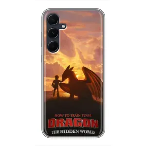 Чехол дракон Беззубик для Samsung Galaxy A55 (Постер Беззубика)