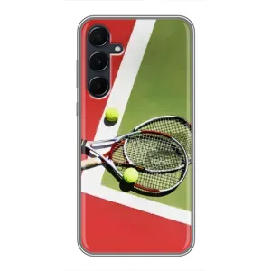 Чохли з прінтом Спортивна тематика для Samsung Galaxy A55 (Ракетки теніс)