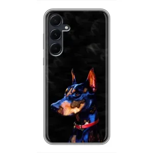 Бампер для Samsung Galaxy A55 з картинкою "Песики" (Собака Мопсік)
